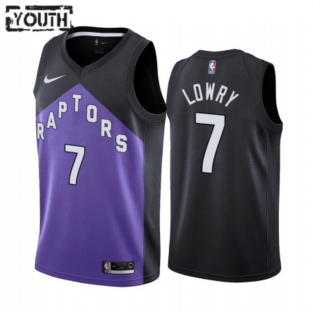 Kinder NBA Toronto Raptors Trikot Kyle Lowry 7 2020-21 Earned Edition Swingman
